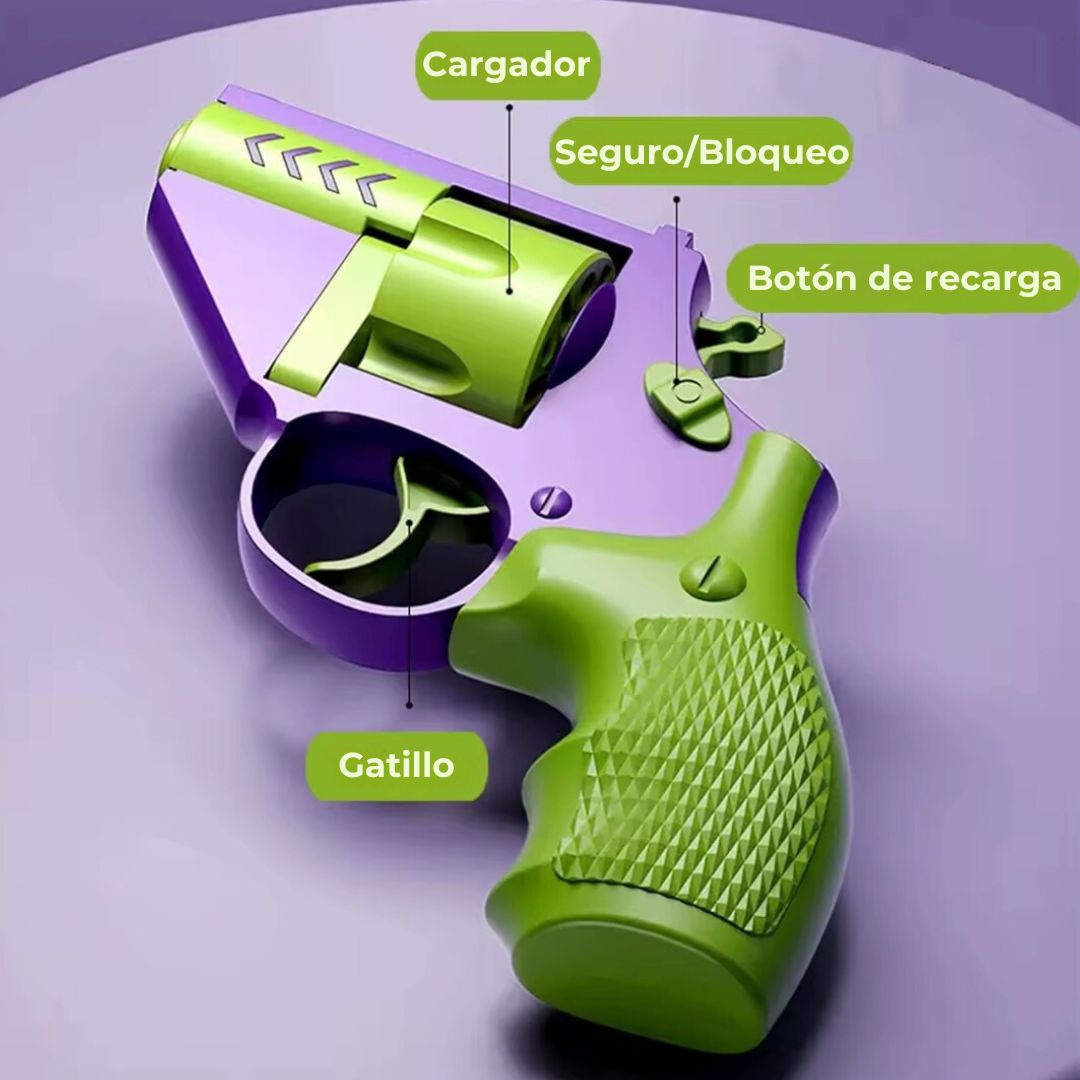 Revolver Juguete Antiestrés